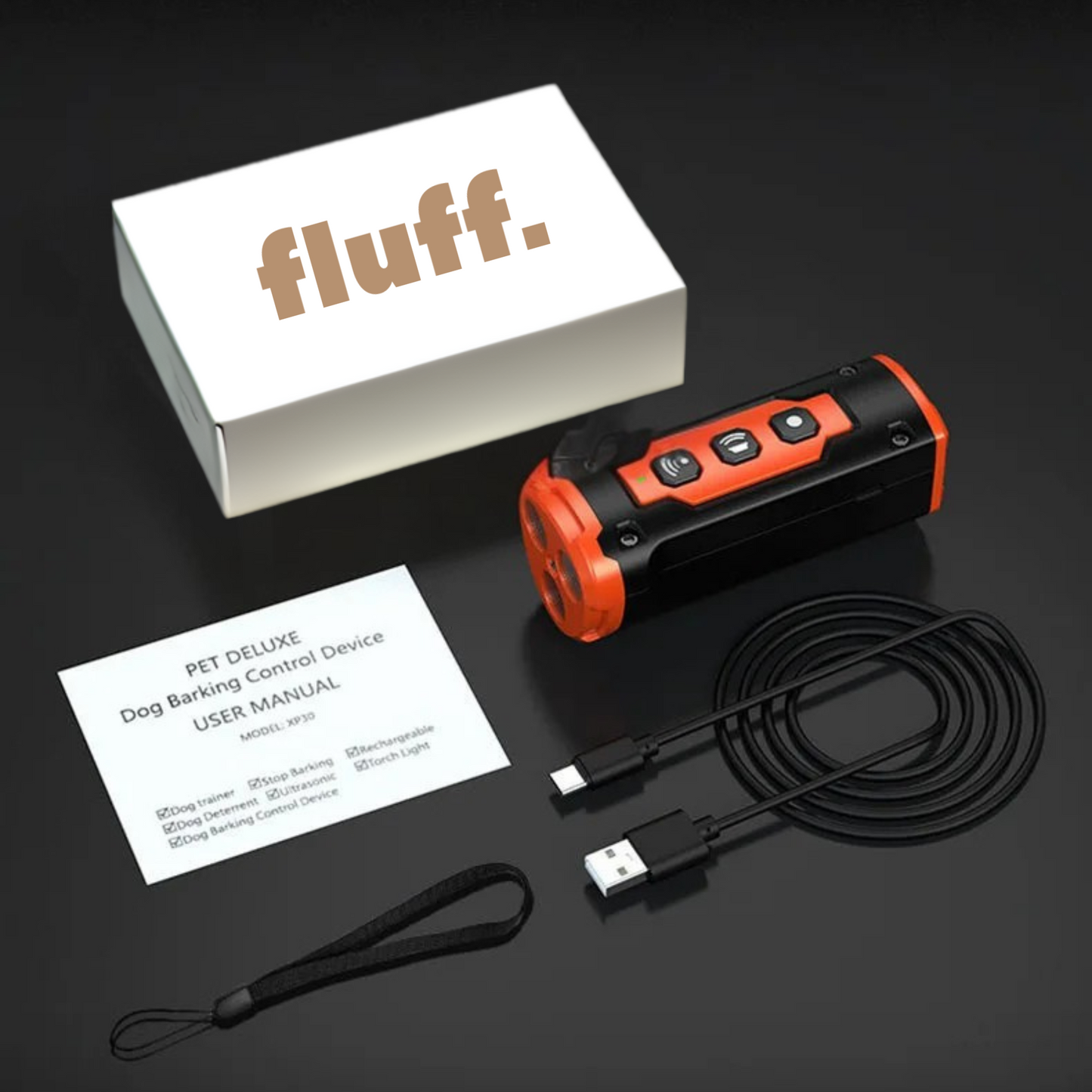 HyperHush Pro - Anti-Bark Ultrasonic Trainer