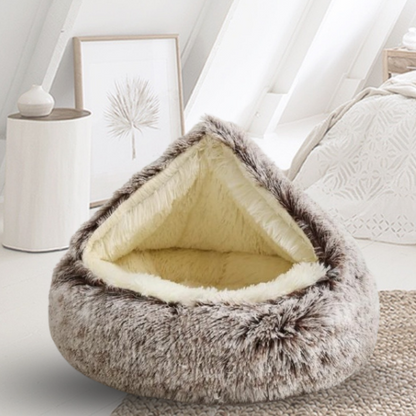 Cuddle cave dog bed online
